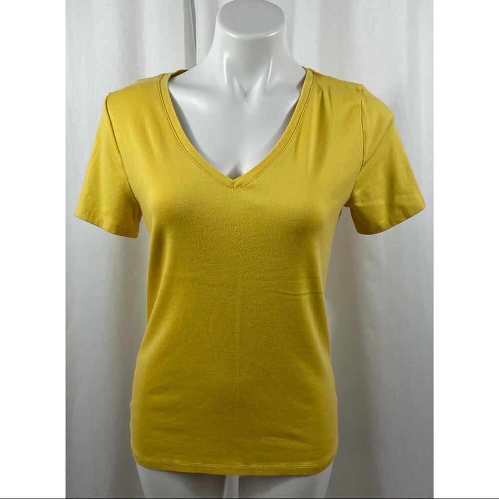 A New Day Top V Neck Short Sleeve Tee Basic